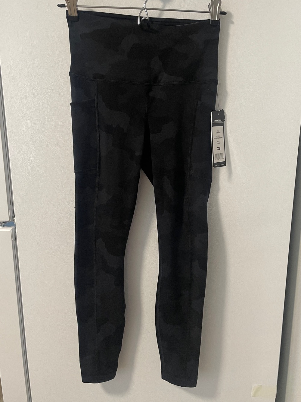 Yogalicious Black Camo High Rise Leggings